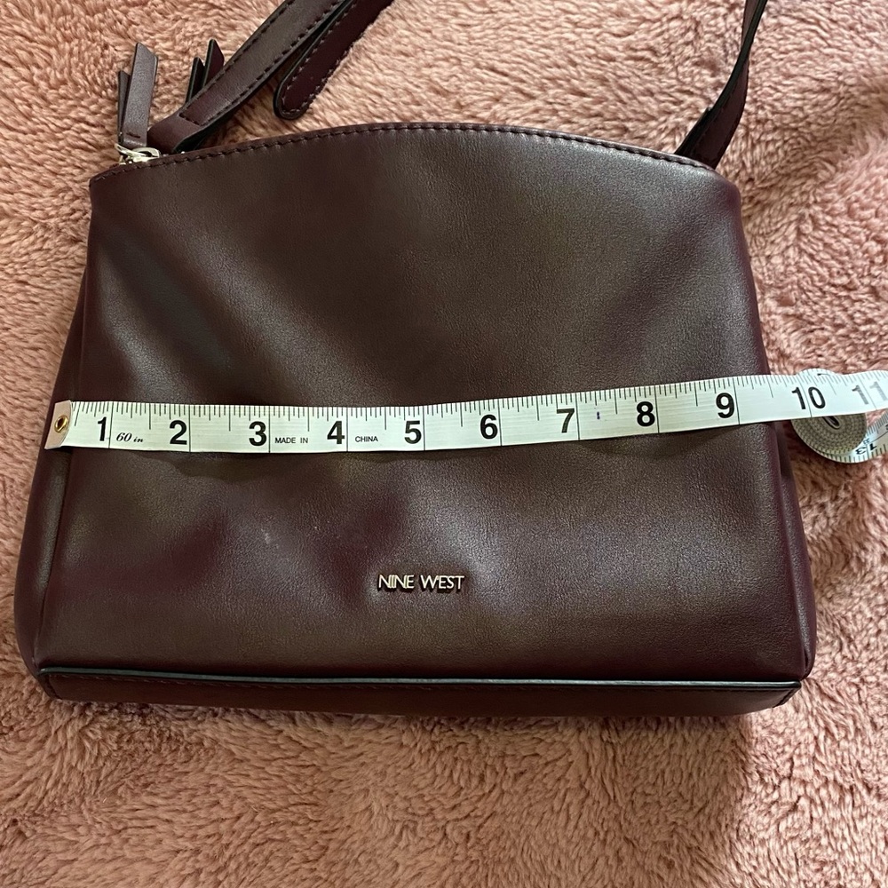 Maroon Nine West Crossbody